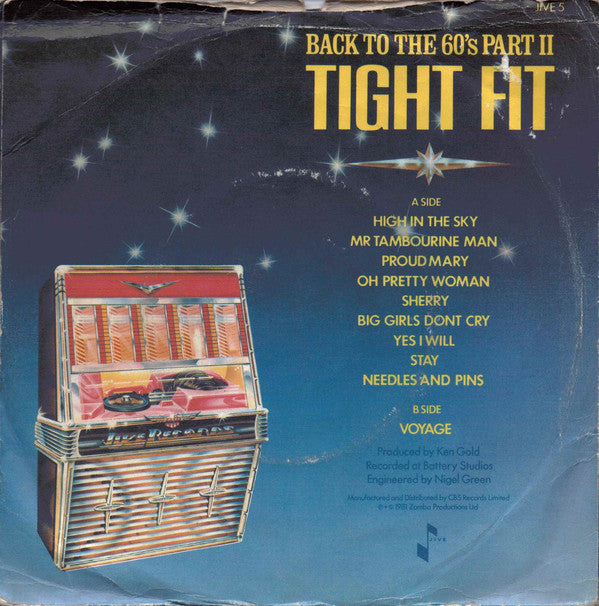 Tight Fit : Back To The 60's (Part II) (7", Single)