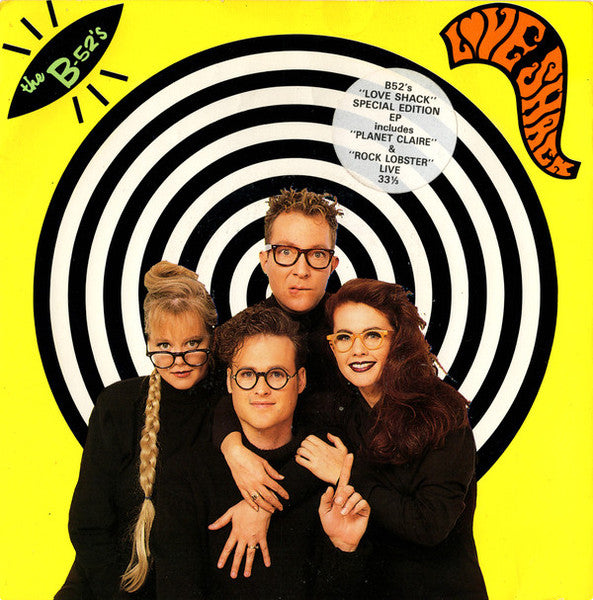 The B-52's : Love Shack (7", Single)