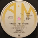 Squeeze (2) : Singles - 45's And Under (LP, Comp)