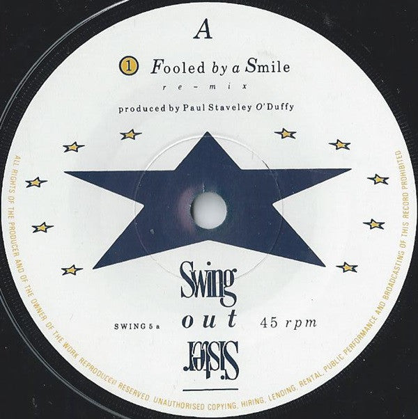 Swing Out Sister : Fooled By A Smile (7", Single)