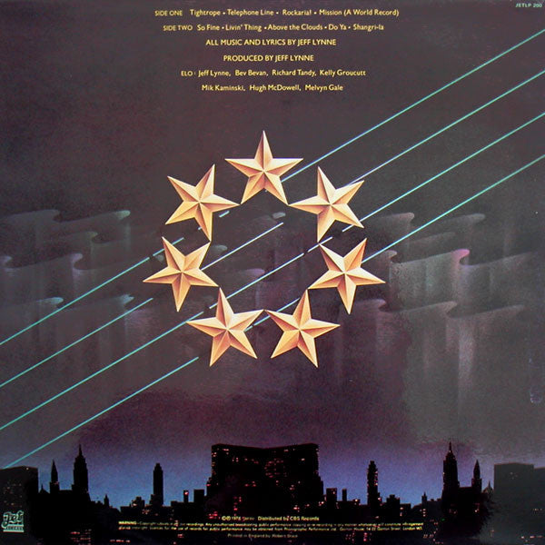 Electric Light Orchestra : A New World Record (LP, Album, RE)