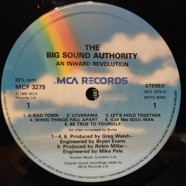 Big Sound Authority : An Inward Revolution (LP, Album)