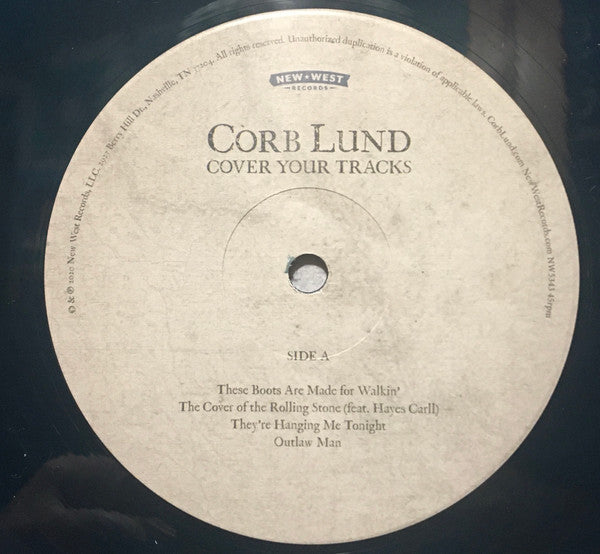 Corb Lund : Cover Your Tracks (12", EP, RSD, Ltd, Dee)