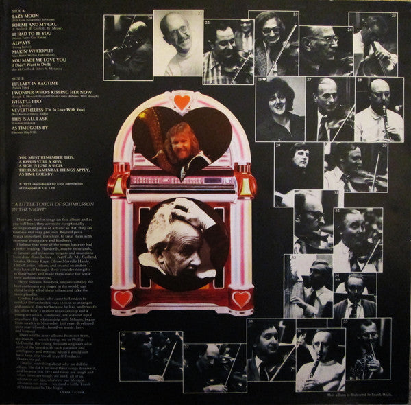 Harry Nilsson : A Little Touch Of Schmilsson In The Night (LP, Album, Gat)