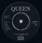 Queen : It's A Hard Life (7", Single, Bla)