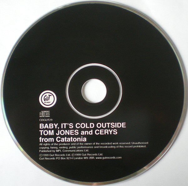 Tom Jones & Cerys Matthews : Baby, It's Cold Outside (CD, Single, CD1)