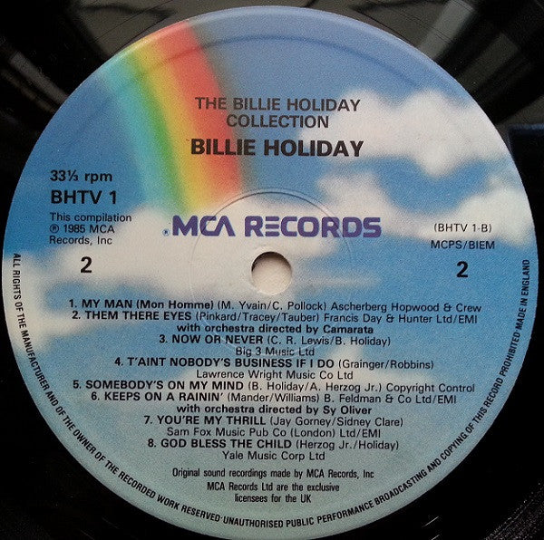 Billie Holiday : The Legend Of Billie Holiday (LP, Comp, RM)