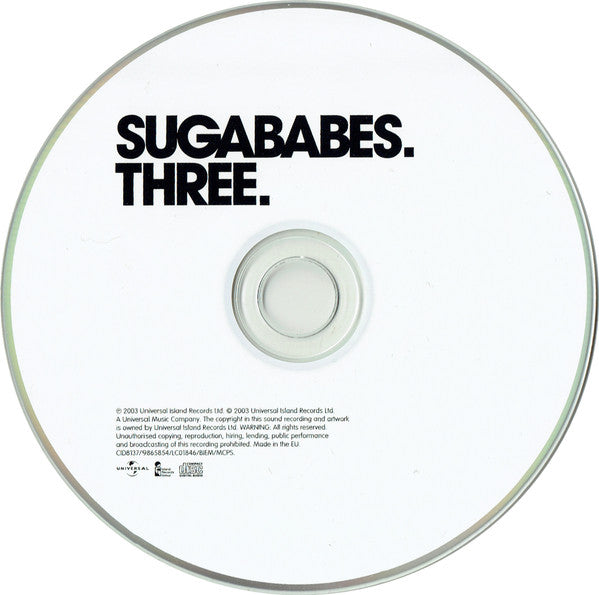 Sugababes : Three (CD, Album, S/Edition)