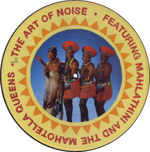The Art Of Noise Featuring Mahlathini And The Mahotella Queens : Yebo! (12", Single, Pic)