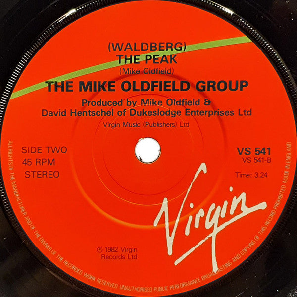 The Mike Oldfield Group : Mistake (7")