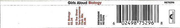 Girls Aloud : Biology (CD, Single, CD1)