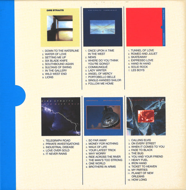Dire Straits : The Studio Albums 1978 - 1991 (Box, Comp, Ltd + CD, Album, RE, RM + CD, Album, RE)