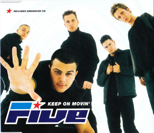 Five : Keep On Movin' (CD, Single, Enh)