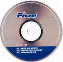 Five : Keep On Movin' (CD, Single, Enh)