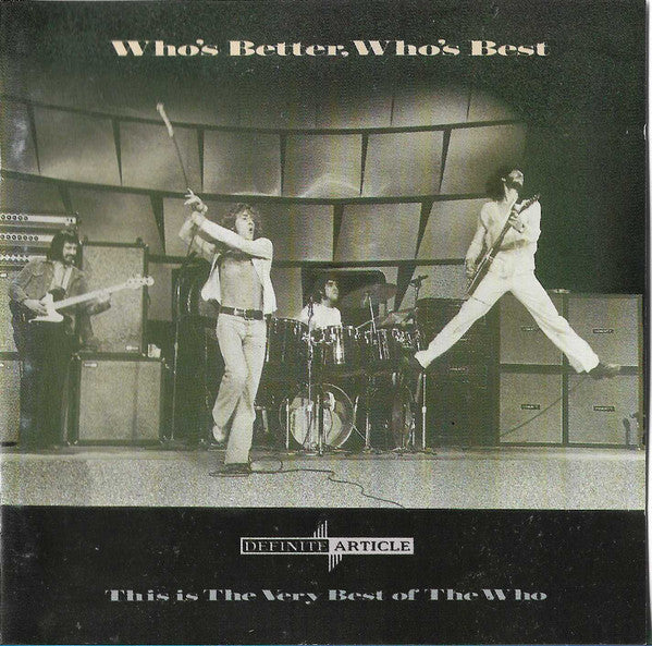 The Who : Who's Better, Who's Best (CD, Comp, Mono, RE)
