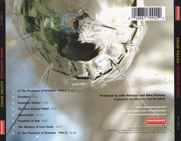 Dream Theater : Systematic Chaos (CD, Album)