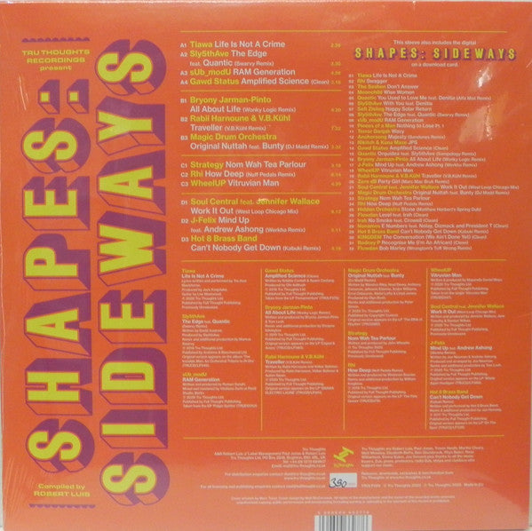 Various : Shapes: Sideways (2xLP, Comp, Ltd, Num)