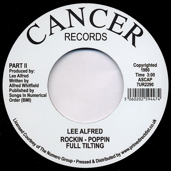 Lee Alfred : Rockin - Poppin Full Tilting (7", RSD, RE, RM, RSD)
