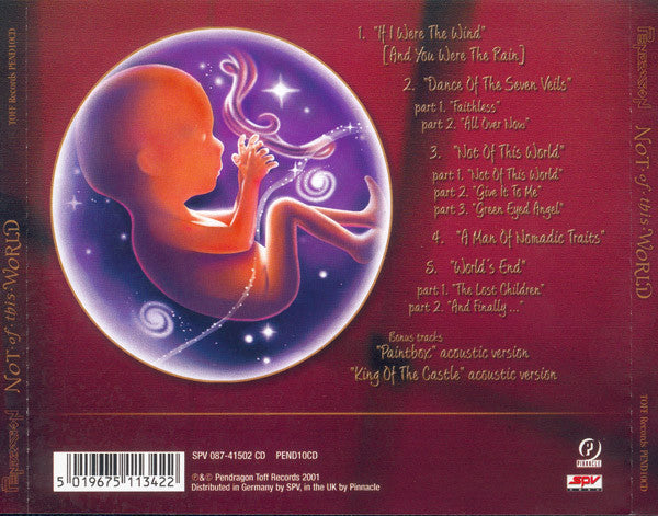 Pendragon (3) : Not Of This World (CD, Album)