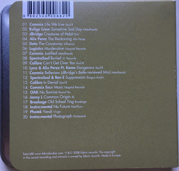 Commix : FabricLive.44 (CD, Mixed)