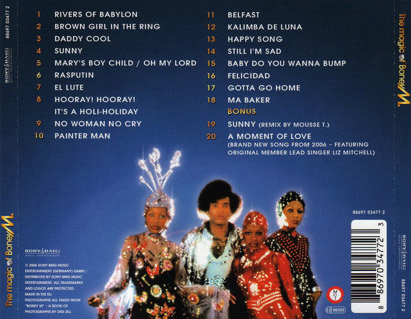 Boney M. : The Magic Of Boney M. (CD, Comp)
