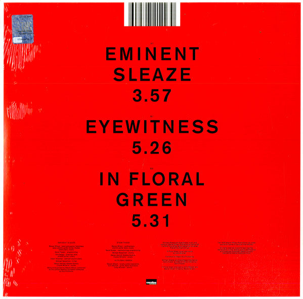 Steven Wilson : Eminent Sleaze (12", RSD, Single, Ltd)