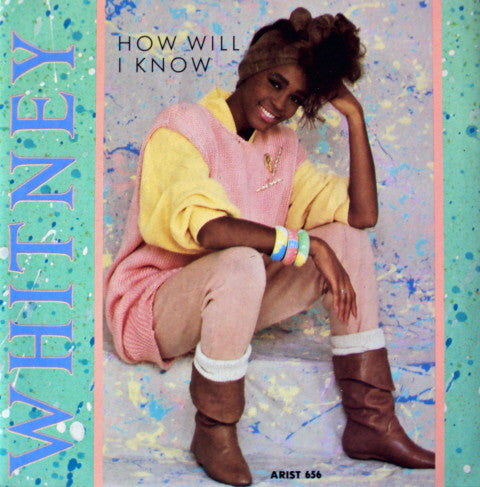 Whitney* : How Will I Know (7", Single, Blu)