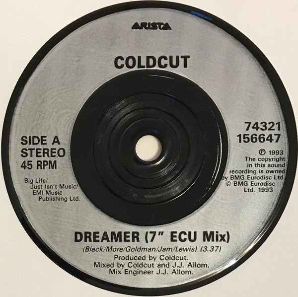 Coldcut : Dreamer (7", Single)