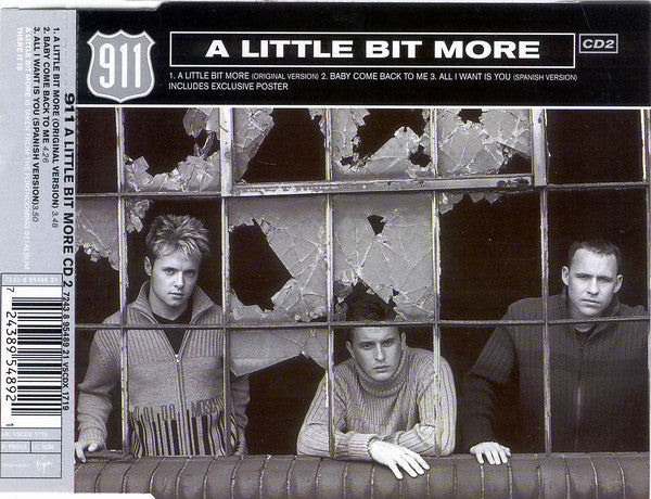 911 (4) : A Little Bit More (CD, Single, CD2)