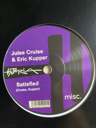 Julee Cruise & Eric Kupper : My Blue Yonder / Satisfied (7", RSD, Ltd, Whi)