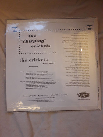 The Crickets (2) : The "Chirping" Crickets (LP, Album, Mono, Ltd, RE, RM, Yel + CD, Album, Ltd)