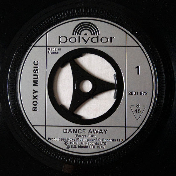 Roxy Music : Dance Away (7", Single, Fre)