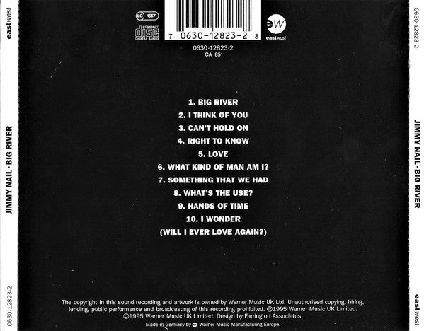 Jimmy Nail : Big River (CD, Album)