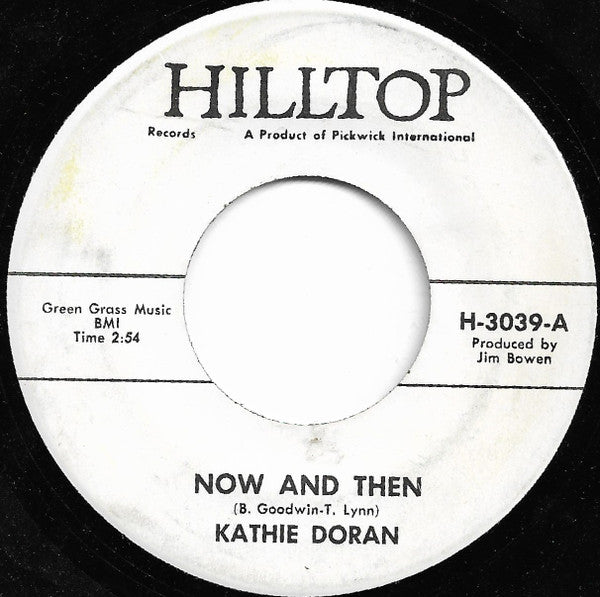 Kathie Doran : Now And Then / Sad Eyes (7", Single)