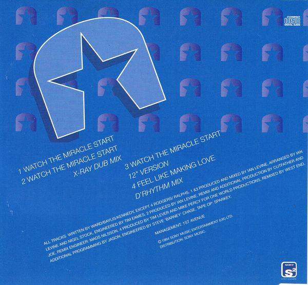 Pauline Henry : Watch The Miracle Start (CD, Single)