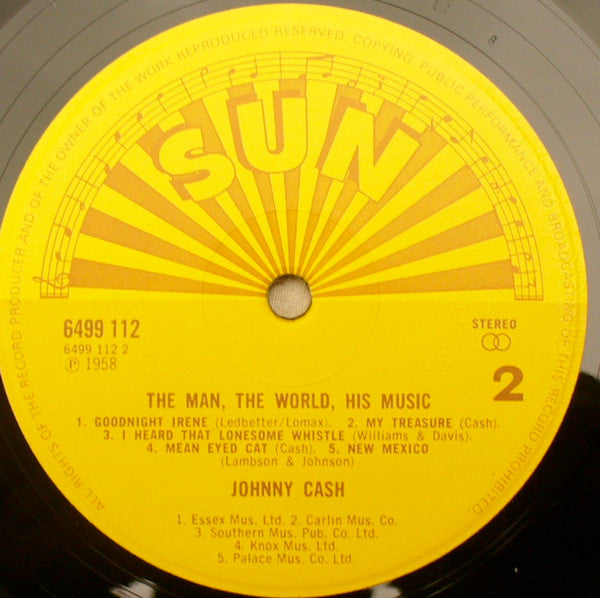 Johnny Cash : The Man, The World, His Music (2xLP, Comp)