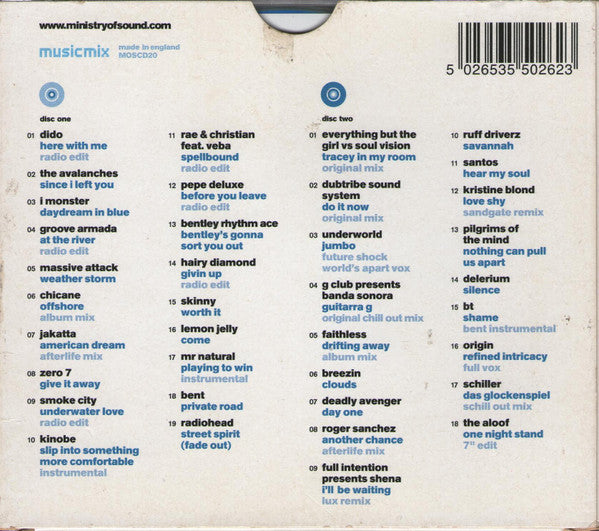 Various : The Chillout Session 2 (2xCD, Comp, Mixed)