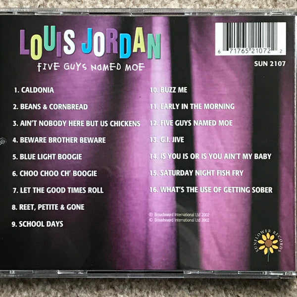 Louis Jordan : Five Guys Named Moe (CD, Comp)