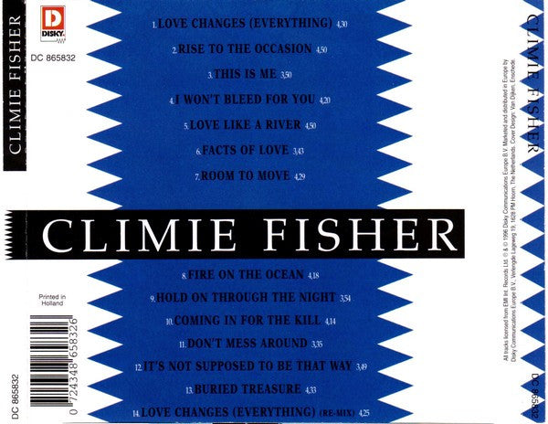 Climie Fisher : The Best Of Climie Fisher (CD, Comp)