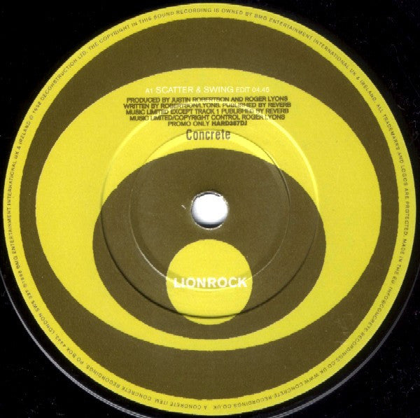 Lionrock : Scatter & Swing (7", Promo)