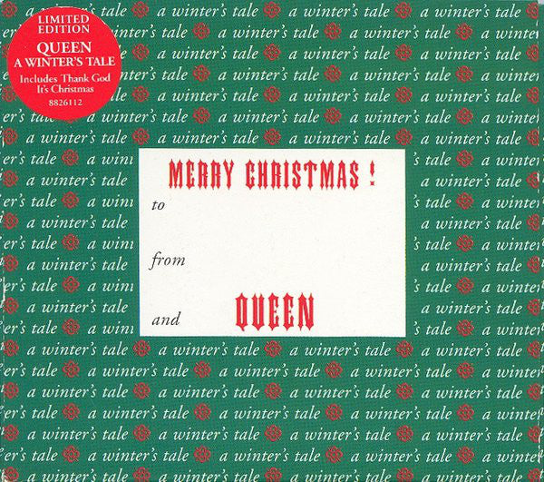 Queen : A Winter's Tale (CD, Single, Ltd)