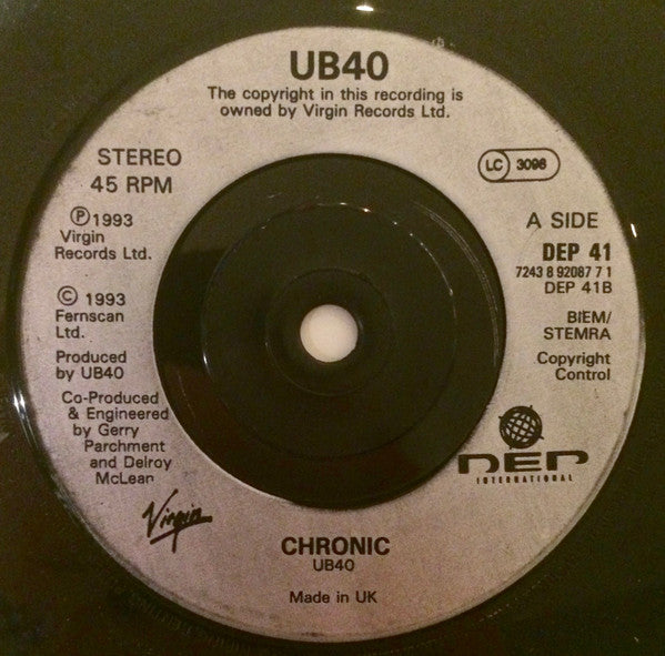 UB40 : Higher Ground (7", Single)