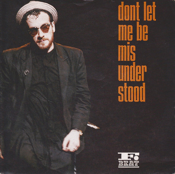 The Costello Show Featuring The Confederates : Don't Let Me Be Misunderstood (7", Single, Mat)