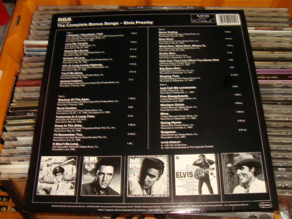 Elvis Presley : The Complete Bonus Songs (2xLP, Comp, RE)