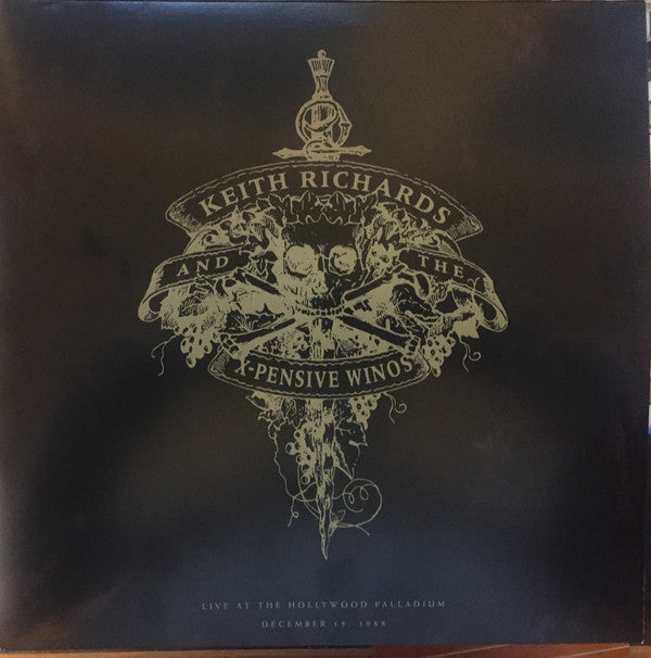 Keith Richards And The X-Pensive Winos : Live At The Hollywood Palladium December 15, 1988 (2xLP, Ltd, RE, RM, Red)