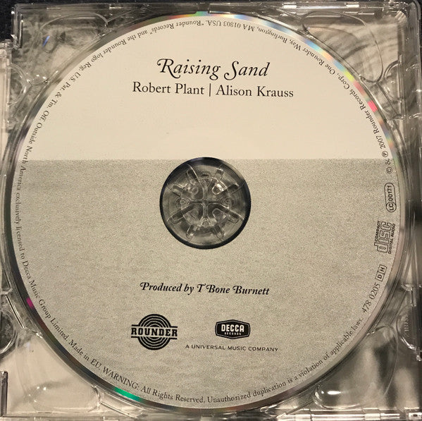 Robert Plant | Alison Krauss : Raising Sand (CD, Album, Sup)