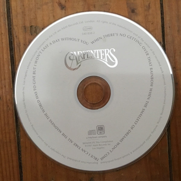 Carpenters : Love Songs (CD, Comp, RP)