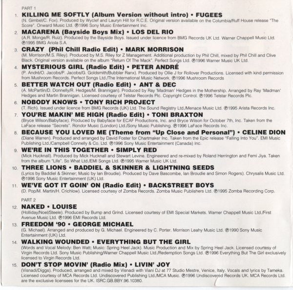 Various : Fresh Hits 96 (2xCD, Comp)