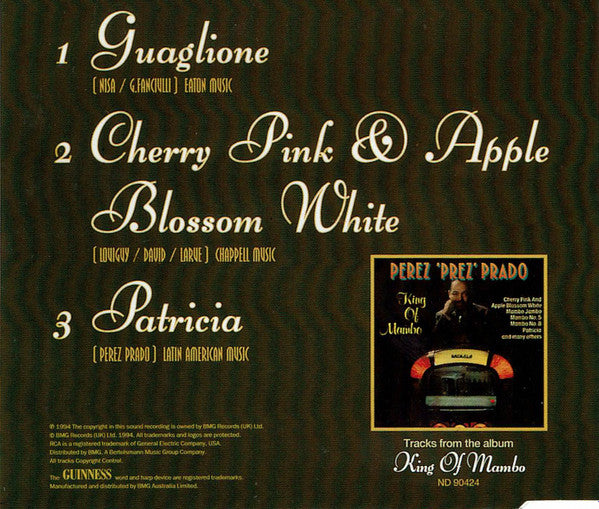 Perez Prado And His Orchestra : Guaglione (CD, Single)