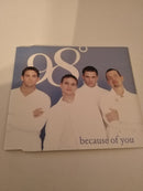 98 Degrees : Because Of You (CD, Single)